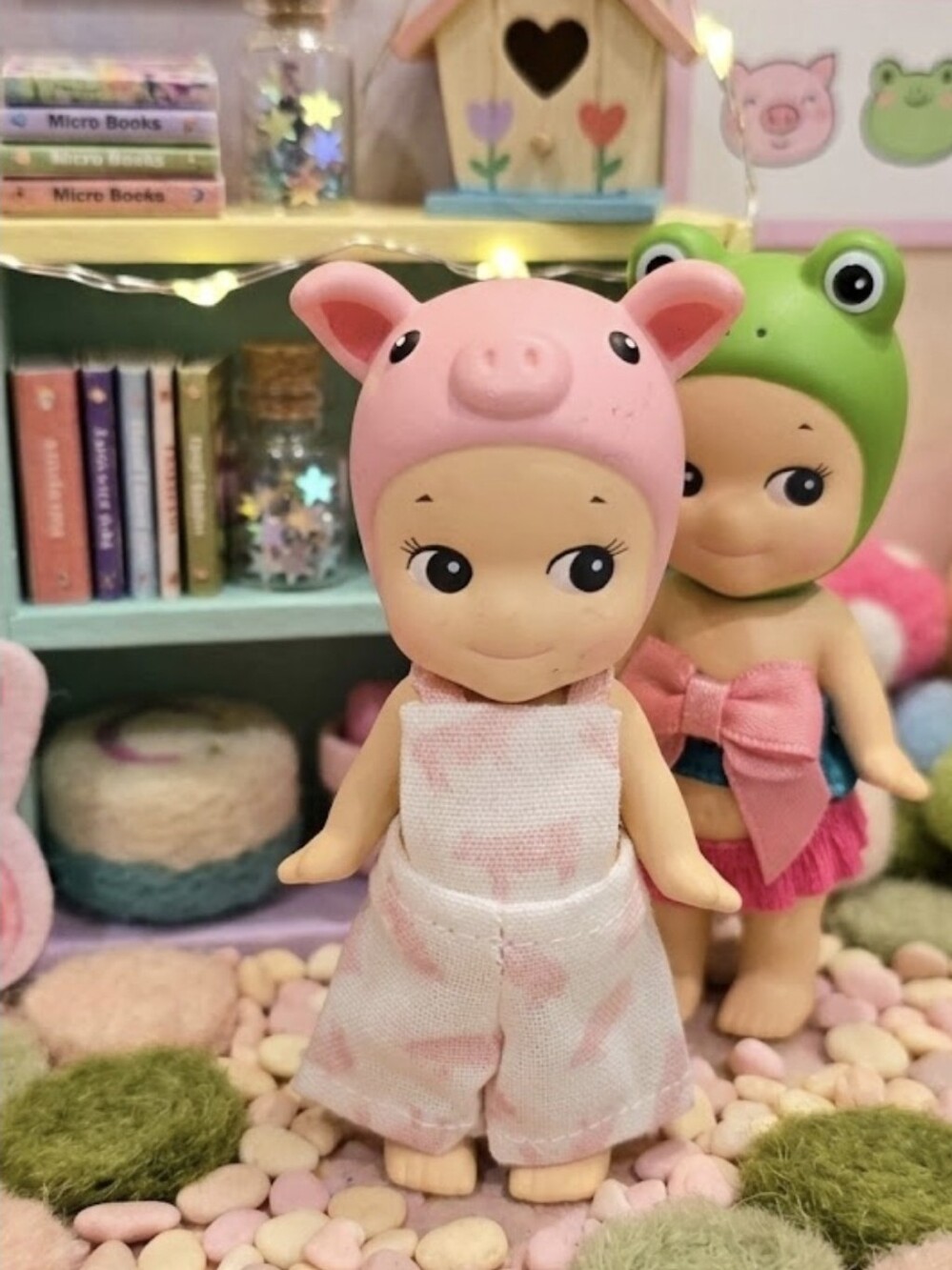 Sonny Angel Pig with Pig Outfit